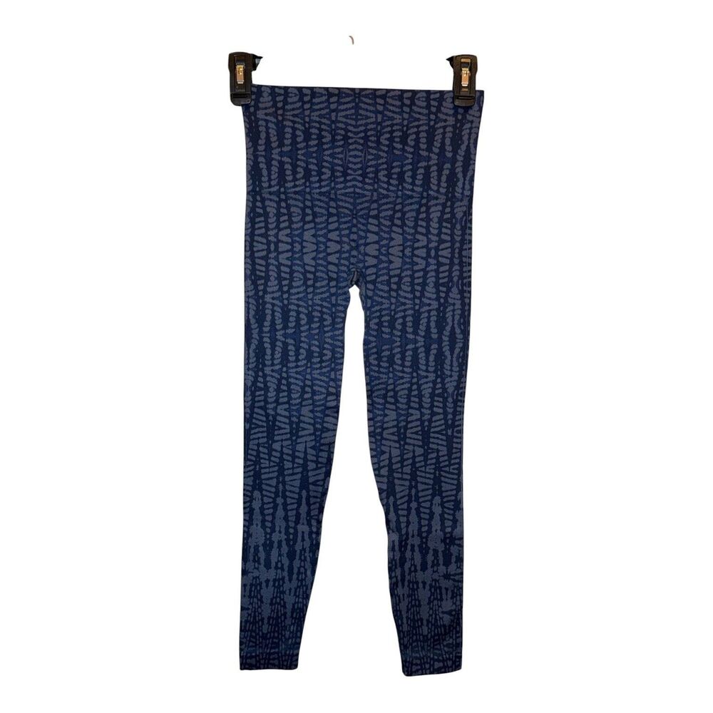 SPANX Blue Look At Me Now Leggings Shaping Stretch Pants Women Small